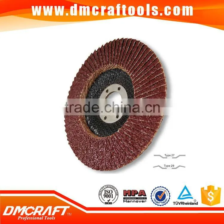 T27/T29 Abrasive flap disc used of A/O,Z/O,S/C and Ceramic material