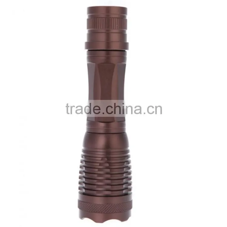 Rechargeable Powerful Zoom online flashlight light