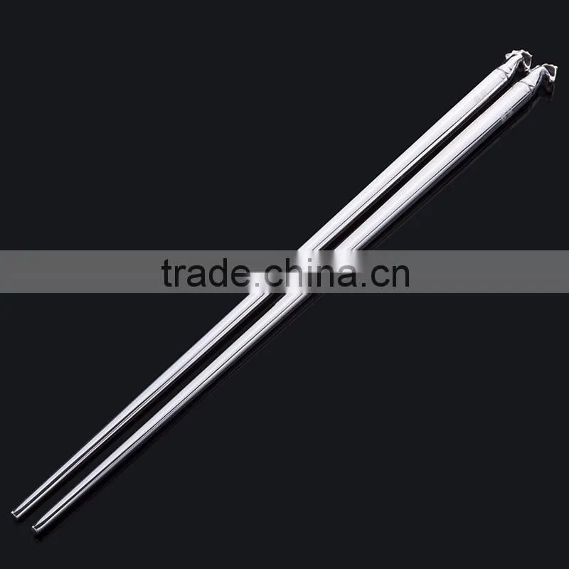 wedding gift sterling silver Chopsticks good luxury Design chopsticks with animal horse head display chopsticks for corporate