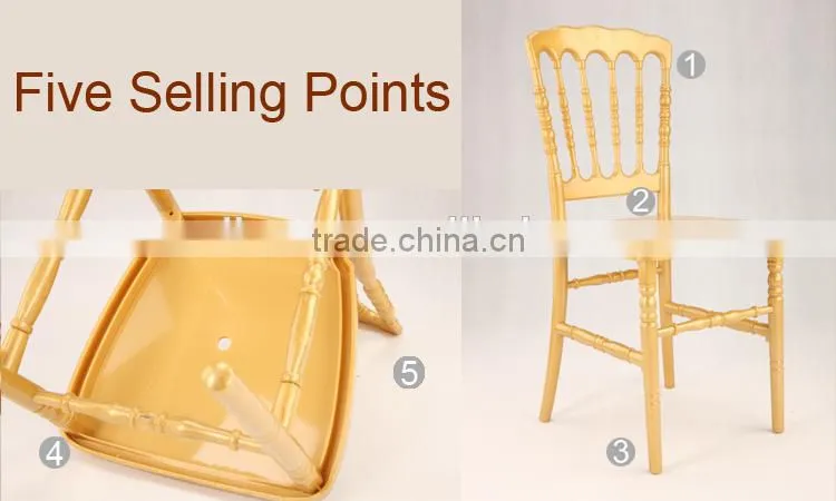 polycarbonate clear resin napoleon chair