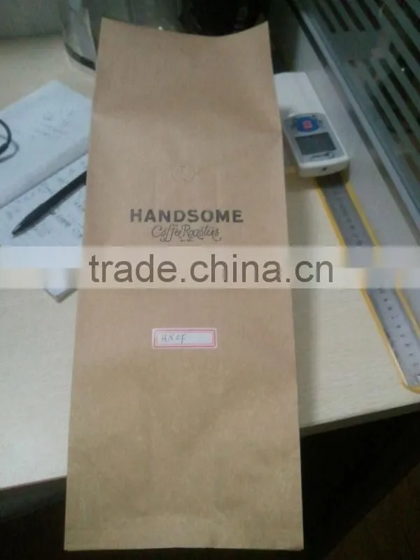 Heat Seal Paper Foil Bags With Zipper Stand Up Pouches