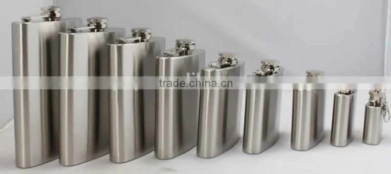 2oz mini flask leak-proof eco-friendly FDA LFGB stainless steel hip flask lead Pb free