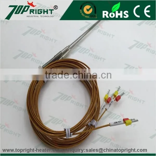 topright pt100 thermal sensor for thermocouple,thermocouple for temperature sensor