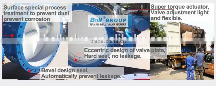 pneumatic stainless steel wafer type butterfly valve price