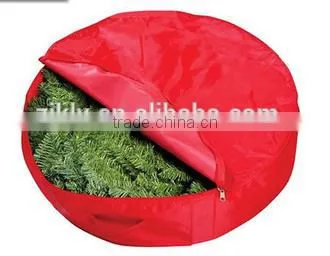 China new product big round christmas tree storage bags