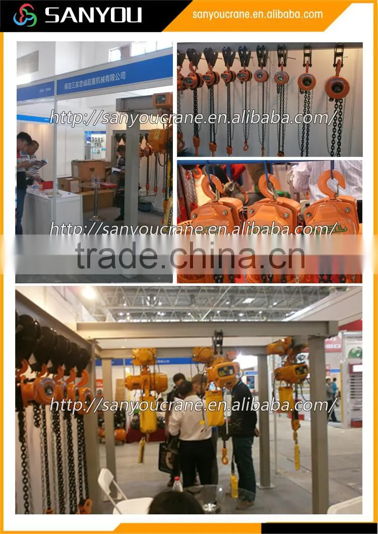 Manual chain hoist 1T/3M6M HSZ manual hoist