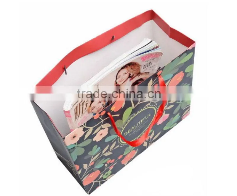 Designer classical famous brand paper bag