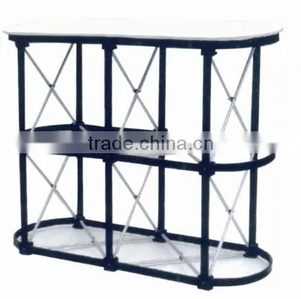 High quality promotion pop up aluminum table
