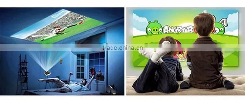 Mini Mobile DLP M6 Projector Android 4.4 smart Bluetooth 4.0 Quad Core led lamp DLP projector Full HD 1080P