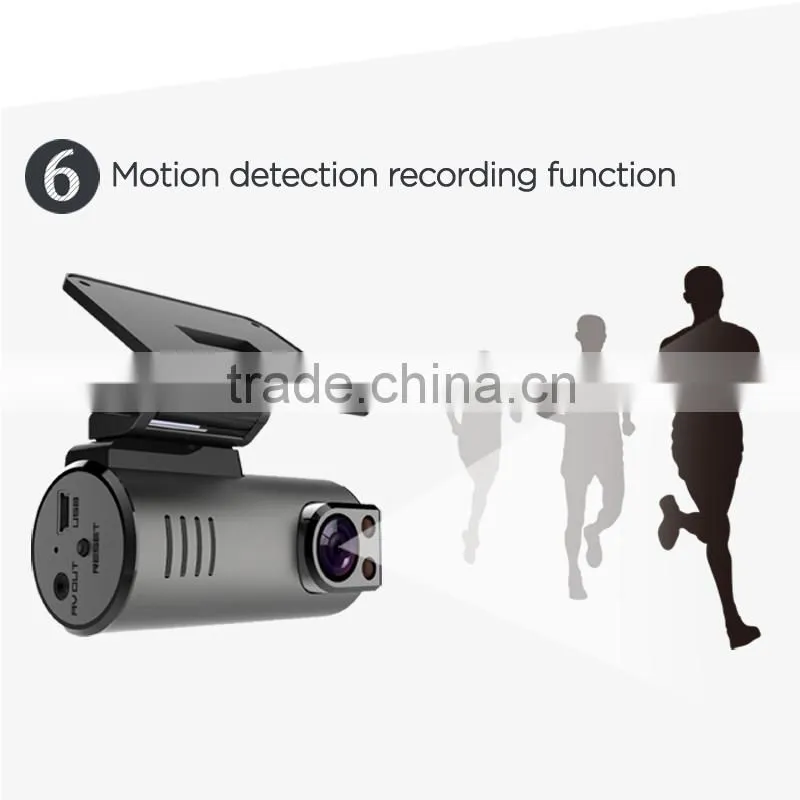 720p No screen +night vision+G-Sensor gps dvr for car