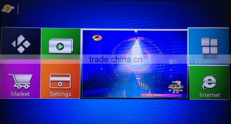 Google Android 4.4 DVB T2 OTT+FTA Hybrid Combo Digital Receiver TV Box