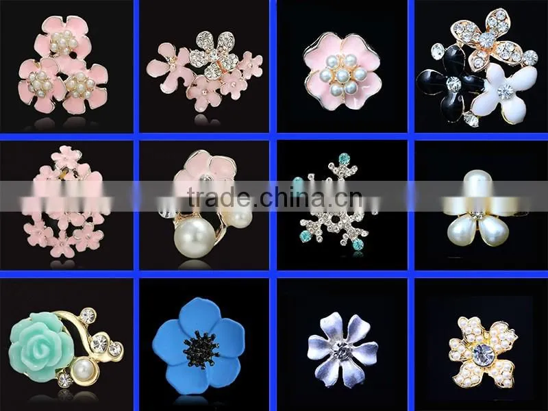 round shape prong setting colorful rhinestone of garment accessory for children frocks designs-883