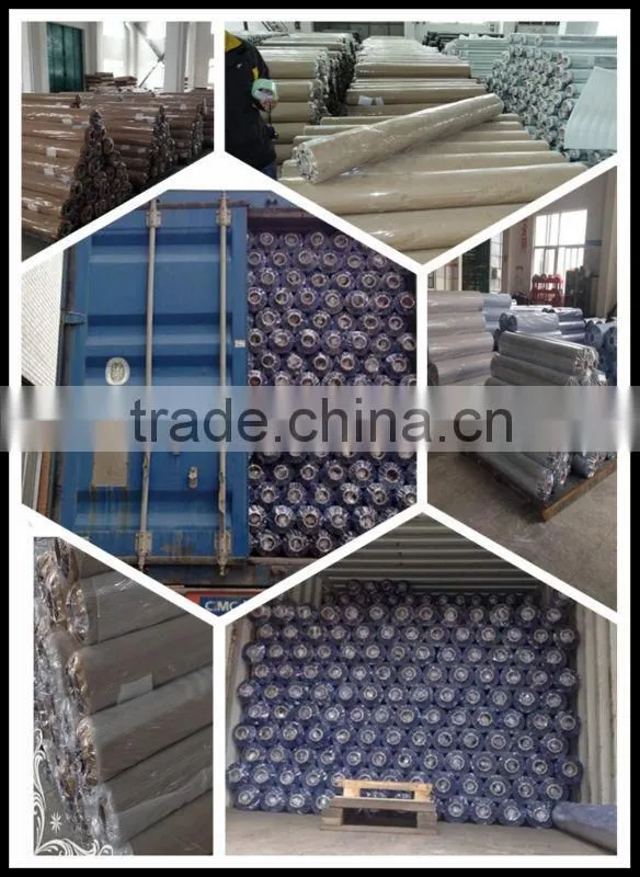2016 Jiangsu Supply Soft PVC Transparent Film with Phthalate Free Features
