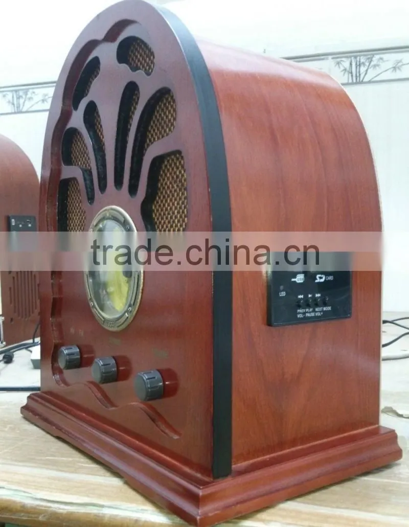 Retro Radio - Wooden Speaker - 50s gift