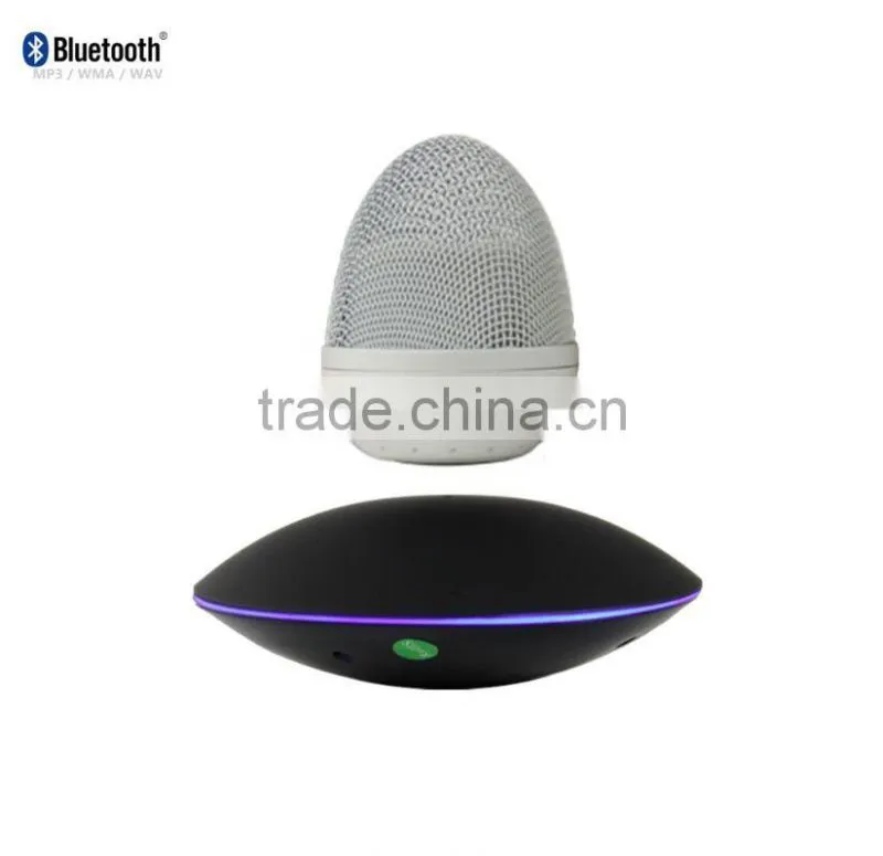 Bluetooth speaker floating and rotating in the mid air bluetooth speaker/tumbler shape bluetooth speaker