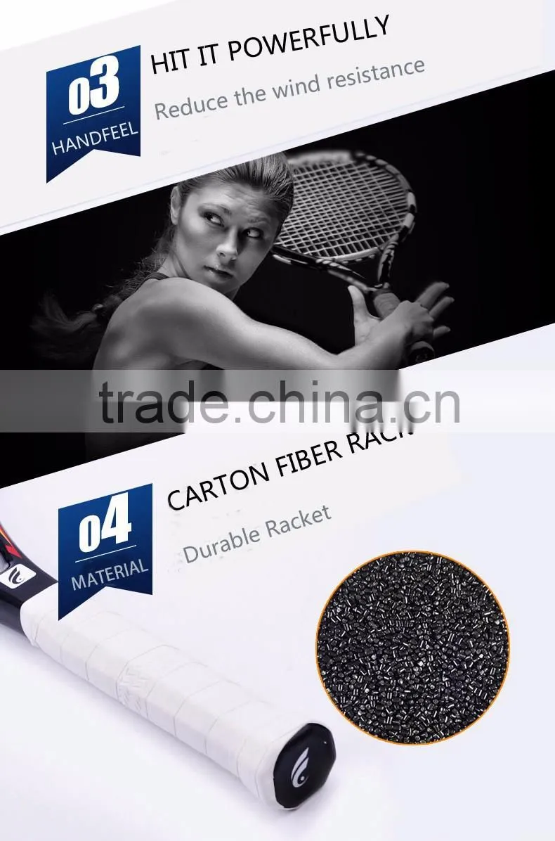 Professional carbon beach wood tennis rackets
