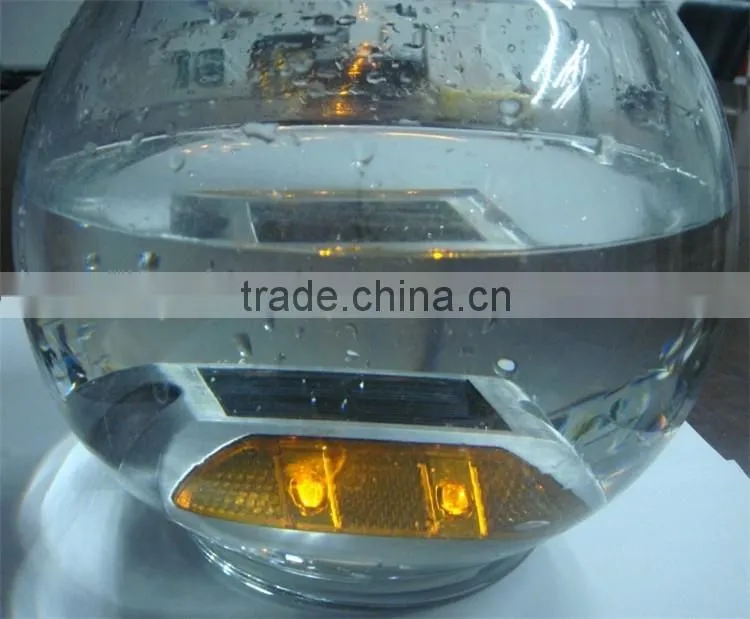 top selling yellow monocrystalline exit&entance solar led road stud