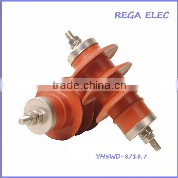 Electric motor,Generator,Capacitor-type surge arrester,YH2.5WD-8/18.7,polymer surge arrster