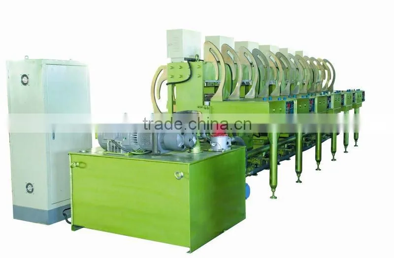Rubber shoe sole making machine