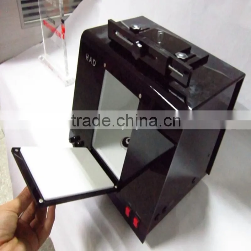 custom acrylic black shot box