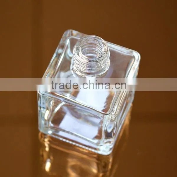 China square essential oil perfume/glass perfume bottle