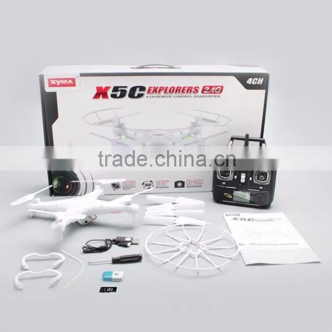 syma x5c 2.4g 4ch 6axis helicopter syma x5c case 3d rolling drone plane
