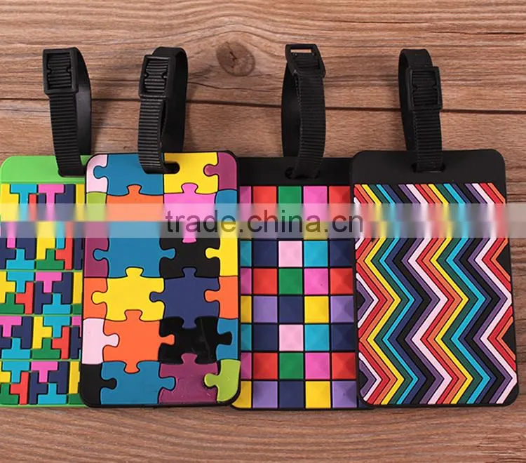 2015 new PVC soft luggage tag