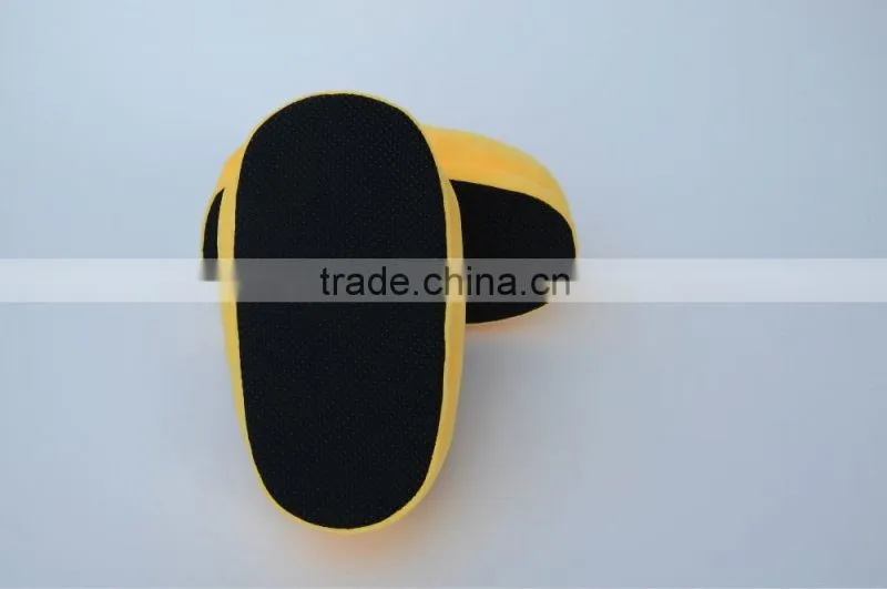 Household indoor warm emoji plush funny bedroom slippers ,QQ expression plush shoes
