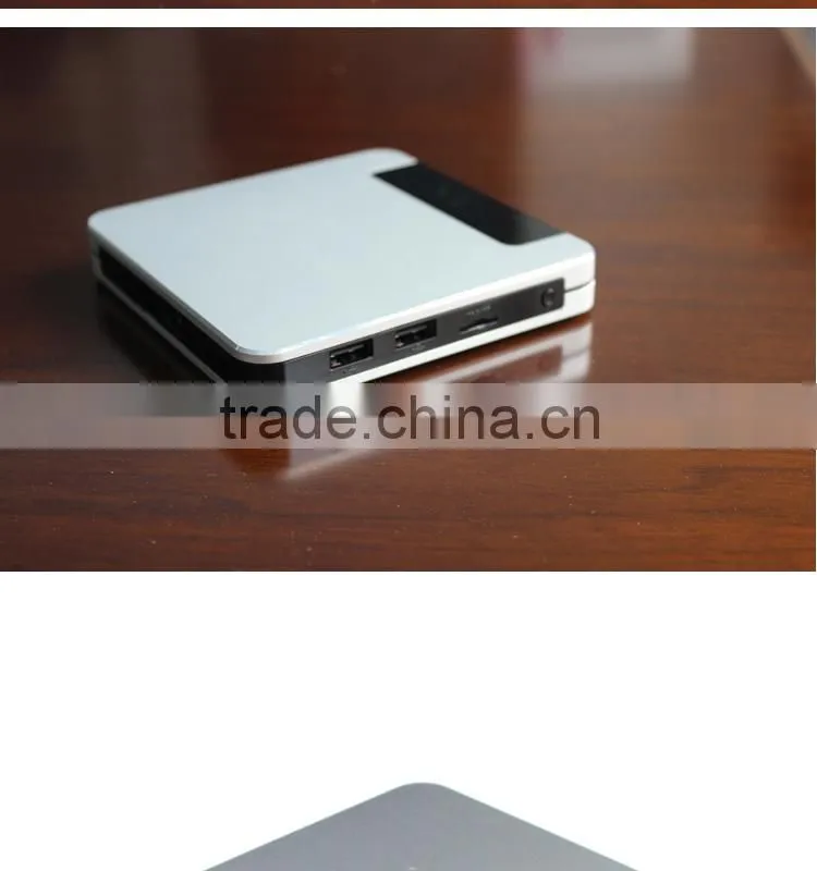 Windows 8.1 android 4.4 dual OS 32G large flash memory metal mini computer