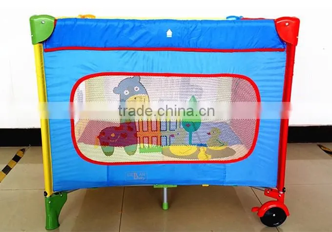 Square playpen baby Furniture, folding baby playpen bed, portable outdoor playpens