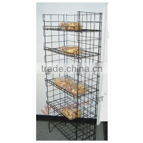 Bread Display Rack for Retail Store and Bakery