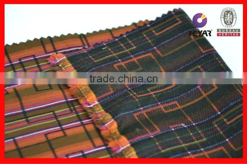 China Colorful Lined Jacquard Fabric on Sale
