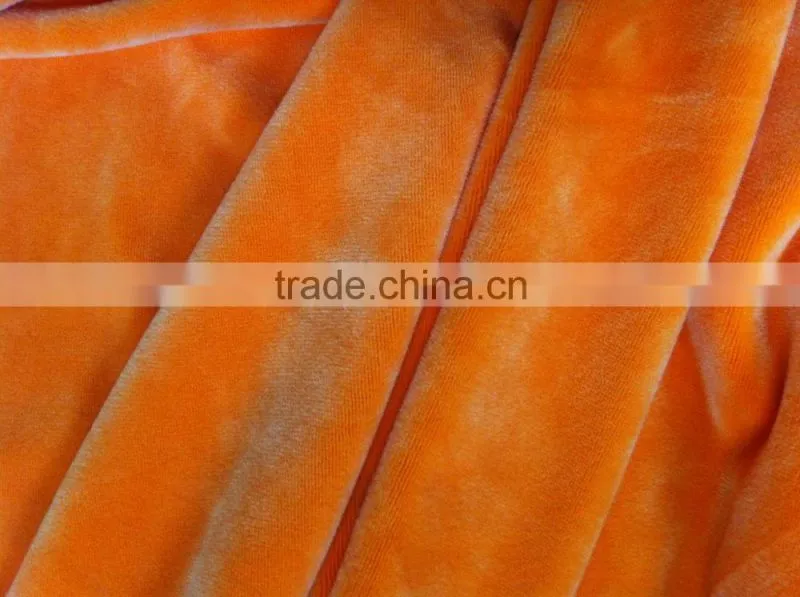 Good Stretch Spandex Micro Velboa Fabric for thermal underwear