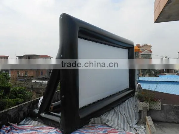 inflatable air tight movie screen advertising inflatables