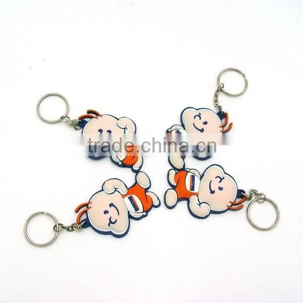 custom 2D Fuwa luggage tag keychain