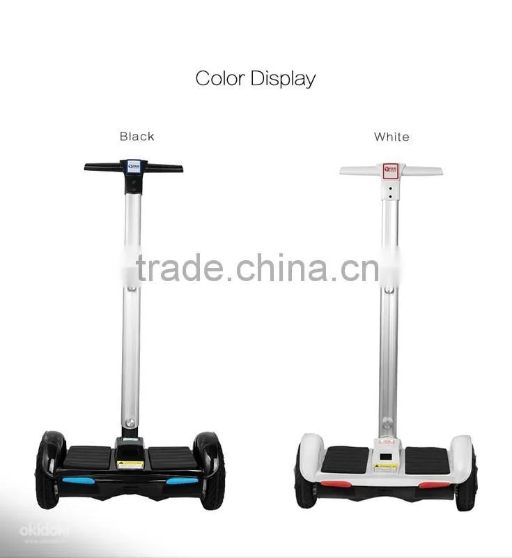 Fashionable 800W 2 wheels standing electric city scooter on hot sell