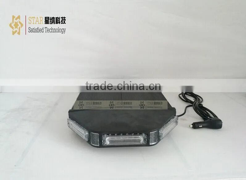 Police car vehicle mini amber emergency led warning lightbarTBD-A352