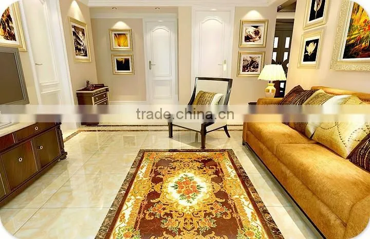 Factory Price Indian Porcelain Silk Screen Rustic Tile