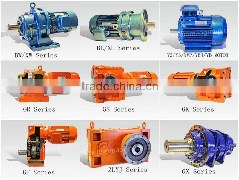 China Manufacture SZ Series Gear Reduction Unit for Conical Twin-Screw Rod Extruder