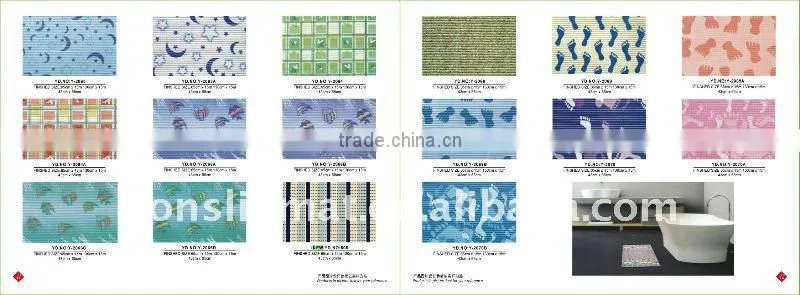 PVC printed floor mat