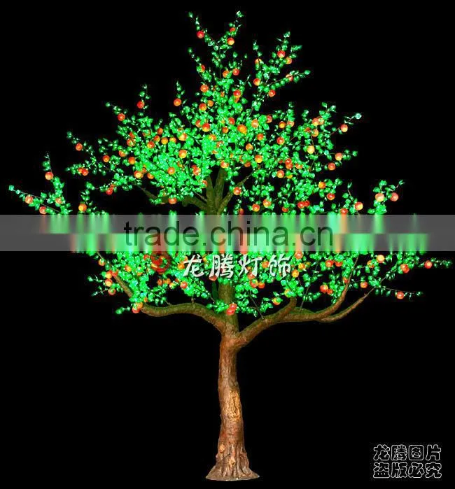 Outdoor decorative christmas led flower tree blossom light
