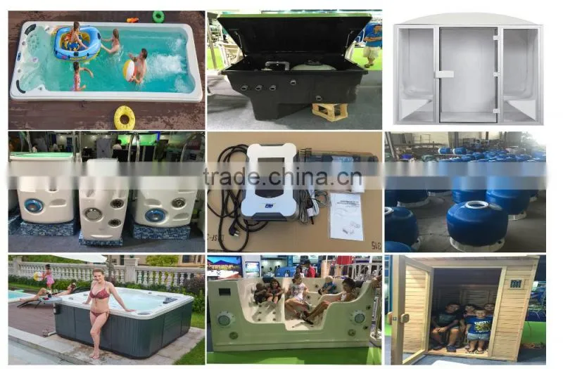 Acrylic outdoor spa hot tub,portable whirlpool sex massage bathtub