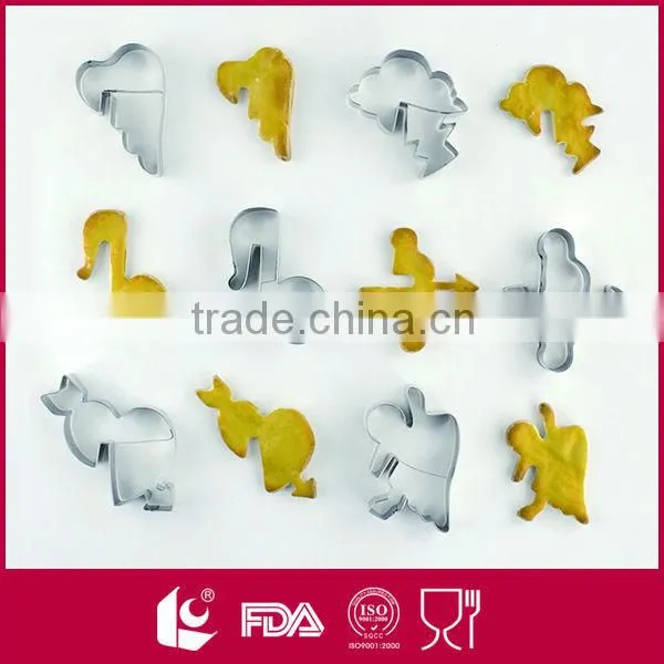 Wholesale Children Shaped Cup-Adorning Custom Cookie Cutters