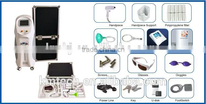 Germany Laser Bar!! Best Diode Laser 808/810 Hair Removal Device from KM