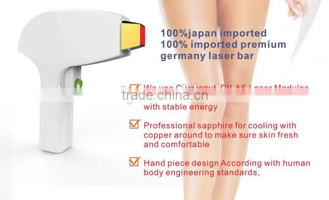 CE Approved Vertical Hair Removal 808nm Diode Laser