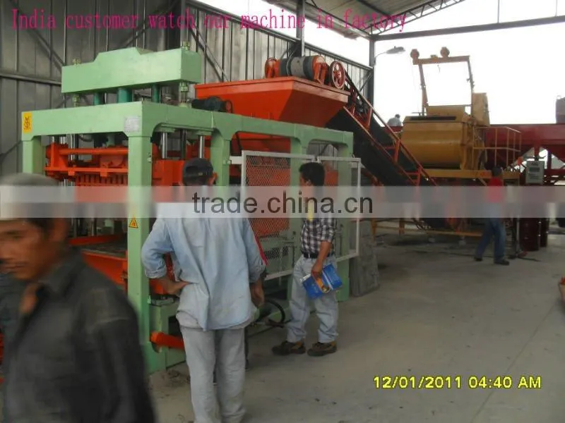 QMJ2-45 hollow mobile brick machine