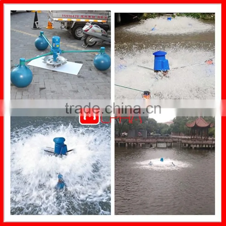 Aquaculture water diffuser oxygen floating plastic aerator machine