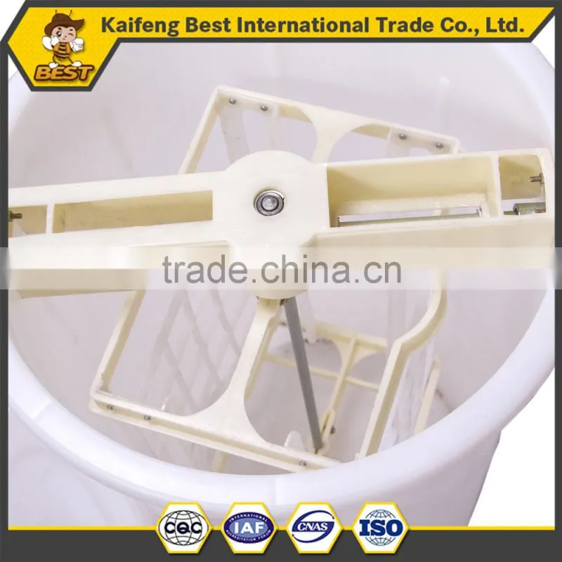 2016 new style plastic manual 2 frame honey extractor hot sale