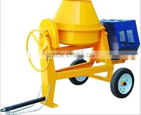 Mini Cement Mixer with Electric Start 6.6HP Diesel Engine Concrete Mixer