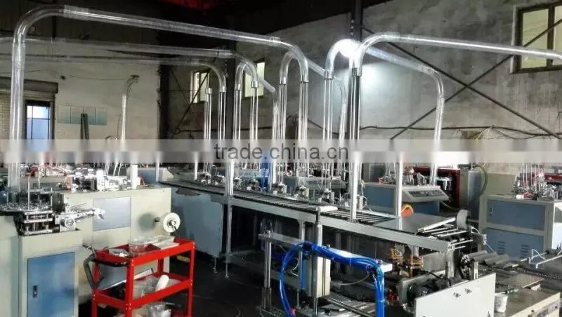 Factory supply PE coated paper coffee cup making machine